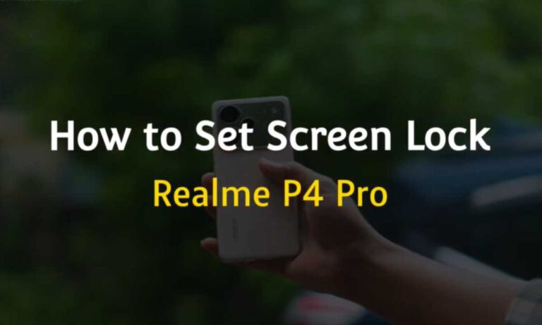 Realme P4 Power Main Screen Lock Kaise Lagaye Unlock | How to set and unlock the screen lock on Realme P4 Power