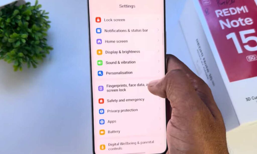 Redmi 15 pro ka Pattern kaise lagaen | How To Change Screen Lock In Redmi note 15 pro Redmi 15 pro ka Pattern kaise lagaen | How To Change Screen Lock In Redmi note 15 pro