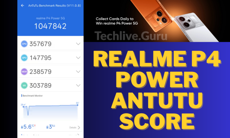 Realme p4 power antutu score